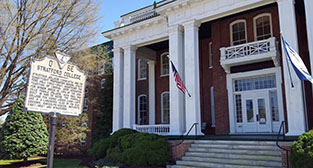 Stratford College historical marker